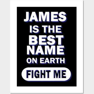James name for boys, men's birthday Posters and Art